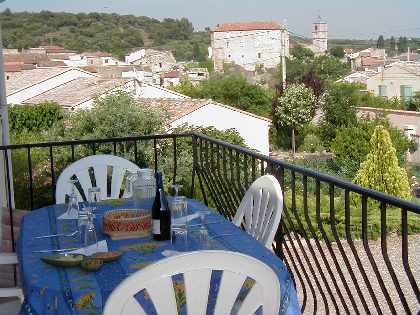 Stunning view from the terrace